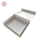 Elegant Chocolate Paper Box Collapsible Shape Plastic Coating Feature